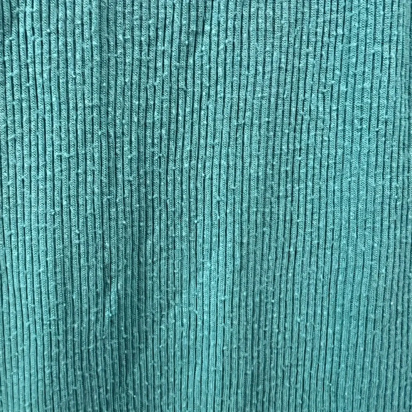 Dex spaghetti strapped Turquoise and gold top, size Large - Picture 5 of 6